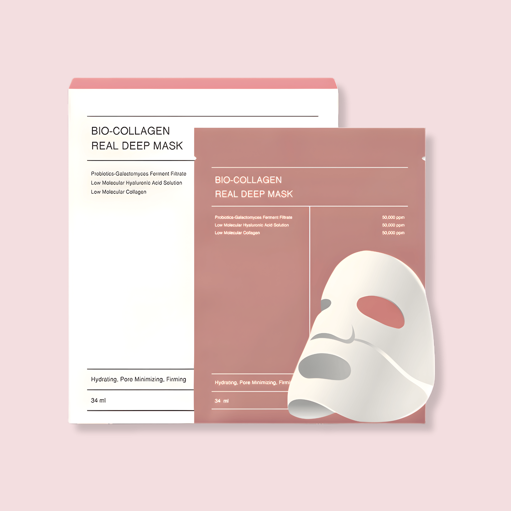 Maschera Bio-Collagene - 4 Pezzi
